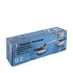 ventosa bifalda in alluminio