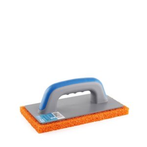 orange rubbersponge trowel 13x25cm
