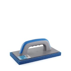 blue rubbersponge trowel 13x25cm