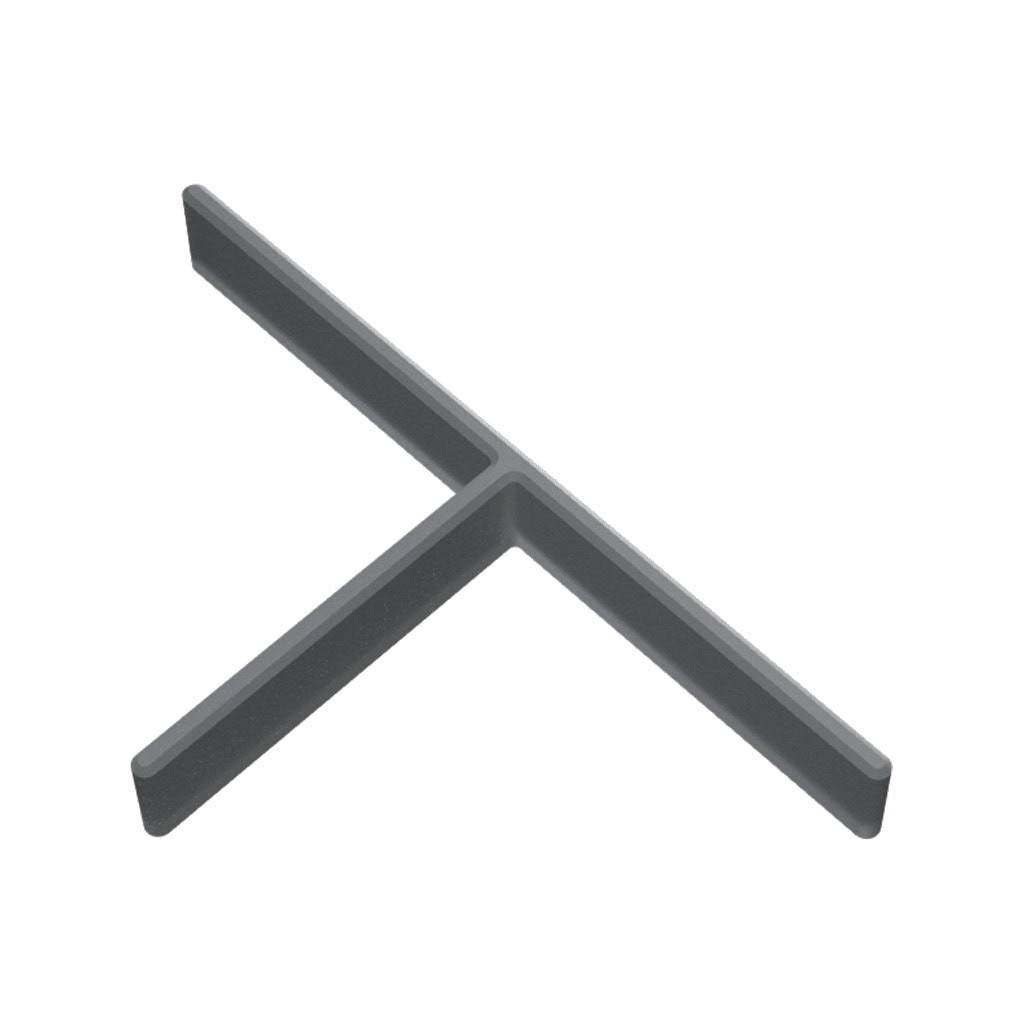distanziatore a T per piastrelle da 1mm