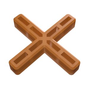 distanziatore a croce per piastrelle da 6mm