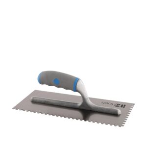 frattazzo americano dentato per colla 28x12 con dente da 5mm