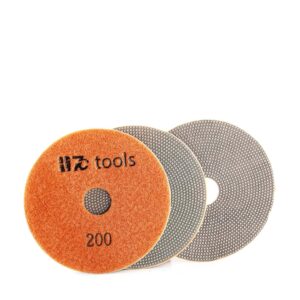 electropositioned diamond backing pad 200 grit