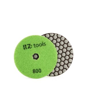 800 grit resinoid diamond backing pad