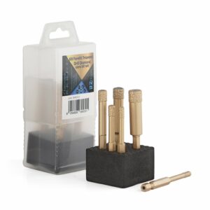diamond drill bit kit with drill attachment