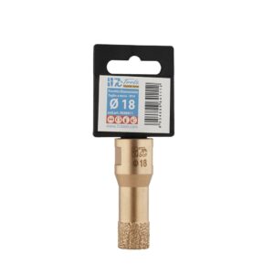 foretto diamantato a secco diametro 18mm