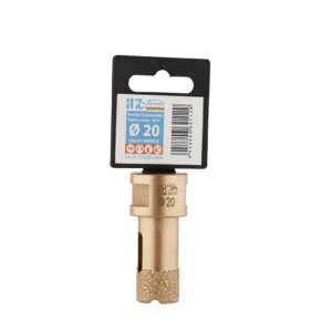 foretto diamantato a secco diametro 20mm
