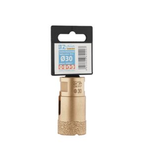 foretto diamantato a secco diametro 30mm