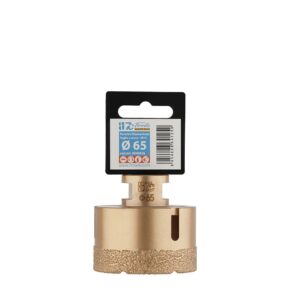 foretto diamantato a secco diametro 65mm
