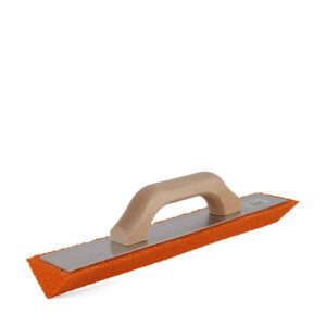 Orange Sponge Corner Trowel 38x7x5cm Wooden Handle