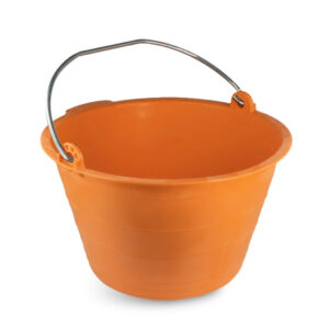 Secchio Antinfortunistico Plastica Arancio 10L